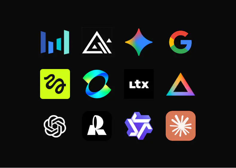 Multiple AI APIs and models integrated with momocanvas
